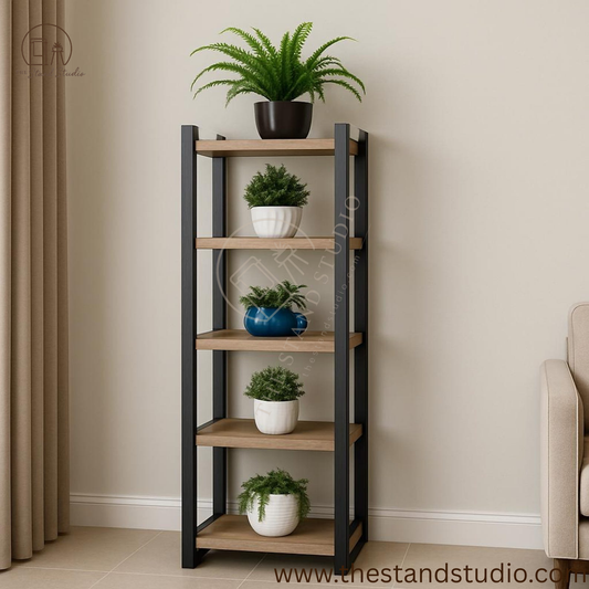 Solid Wood Plant stand- Indoor Plant Organizer