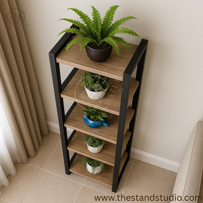 Solid Wood Plant stand- Indoor Plant Organizer