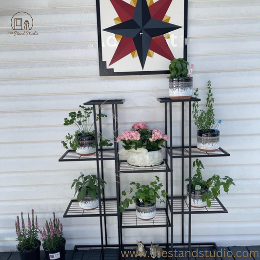 Multi Tier Metal Plant Stand | Indoor Plant Stand