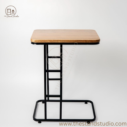 Solid Wooden Round Z Coffee Table for Sofa