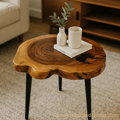 Handcrafted Live Edge Coffee Table for Modern Homes